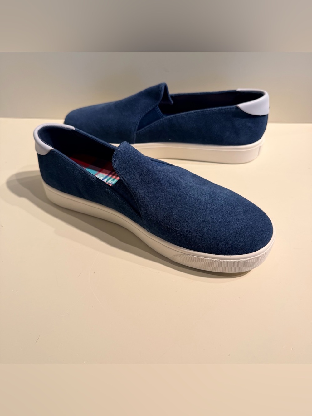 Cole Haan Women’s Slip-On Casual Sneakers in Navy Blue